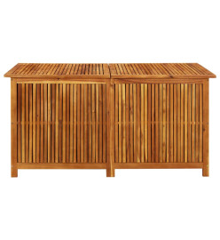 Boîte de rangement de jardin 150x80x75 cm Bois d'acacia solide