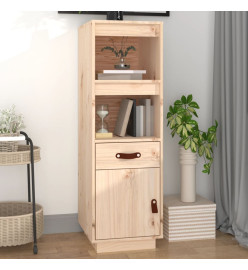 Buffet haut 34x40x108,5 cm Bois massif de pin