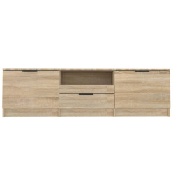 Meuble TV Chêne sonoma 140x35x40 cm Bois d'ingénierie