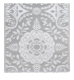 Tapis d'extérieur Gris clair 160x230 cm PP