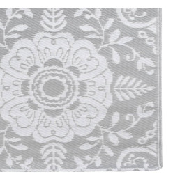 Tapis d'extérieur Gris clair 160x230 cm PP