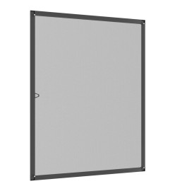 Moustiquaire pour fenêtres Anthracite 100x120 cm