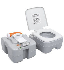 Ensemble de toilette et réservoir d'eau de camping portable