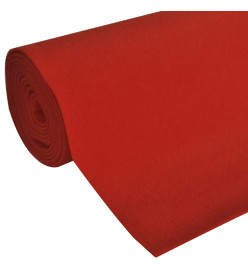 Tapis rouge 1 x 5 m 400 g/m²