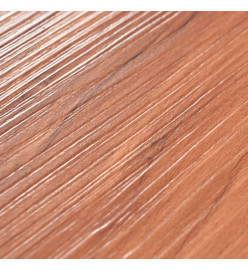 Planches de plancher PVC autoadhésif 2,51 m² 2 mm Orme nature