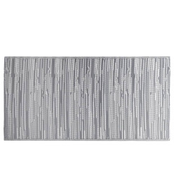 Tapis d'extérieur Gris 160x230 cm PP