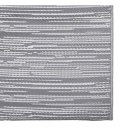 Tapis d'extérieur Gris 160x230 cm PP