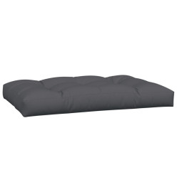 Coussins de palette 5 pcs anthracite tissu