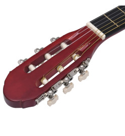 Guitare découpée classique occidentale avec égaliseur 6 cordes