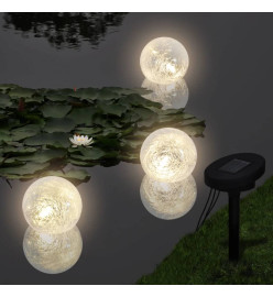 Lampes flottantes à LED 6 pcs pour étang et piscine