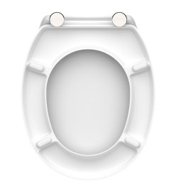 SCHÜTTE Siège de toilette Duroplast WHITE