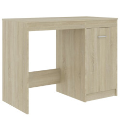 Bureau Chêne sonoma 140x50x76 cm Aggloméré