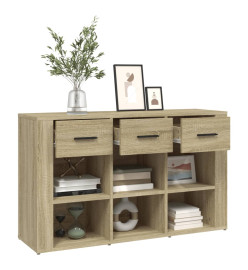 Buffet Chêne sonoma 100x30x59,5 cm Bois d'ingénierie