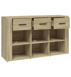 Buffet Chêne sonoma 100x30x59,5 cm Bois d'ingénierie