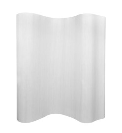 Cloison de séparation Bambou Blanc 250 x 165 cm