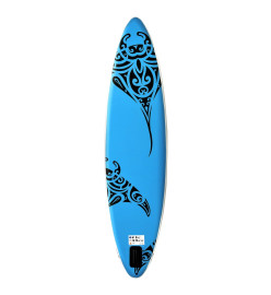 Ensemble de planche SUP gonflable 366x76x15 cm Bleu