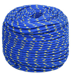 Corde de bateau Bleu 6 mm 50 m Polypropylène