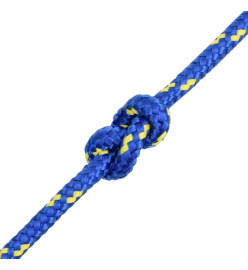 Corde de bateau Bleu 6 mm 50 m Polypropylène