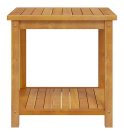 Table d'appoint Bois d'acacia massif 45 x 45 x 45 cm