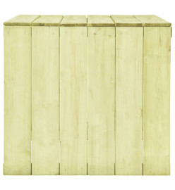 Table de jardin 150x87x80 cm Bois de pin imprégné