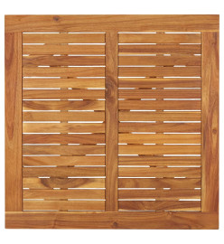 Ensemble de salle à manger de jardin 5 pcs Bois d'acacia massif