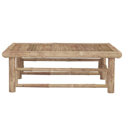 Table de jardin 65x65x30 cm Bambou