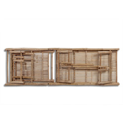 Chaise longue Bambou