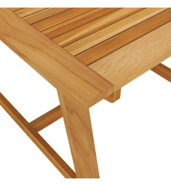 Ensemble de salle à manger de jardin 3 pcs Noir