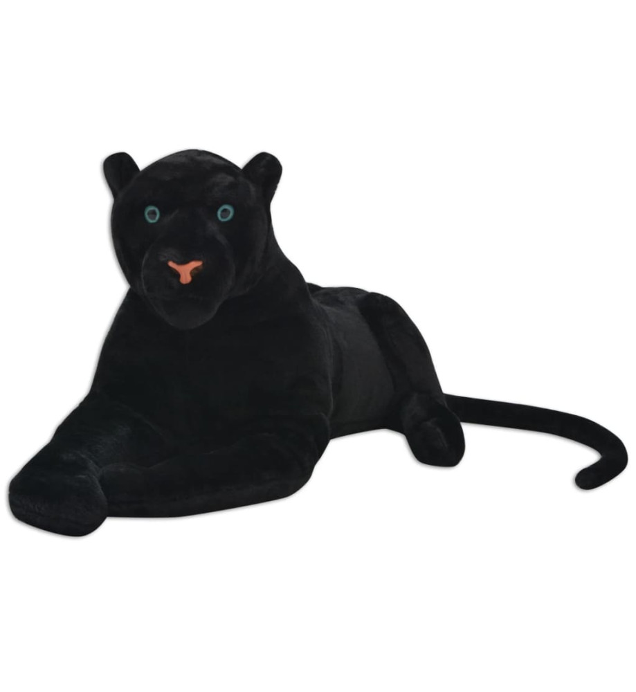 Panthère en peluche Noir XXL