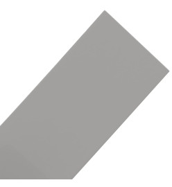 Bordure de jardin gris 10 m 15 cm polyéthylène