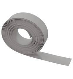 Bordures de jardin 3 pcs gris 10 m 15 cm polyéthylène