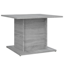 Table basse Gris Sonoma 55,5x55,5x40 cm Aggloméré