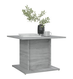 Table basse Gris Sonoma 55,5x55,5x40 cm Aggloméré