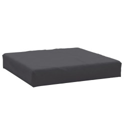 Coussins de palette 3 pcs anthracite tissu oxford