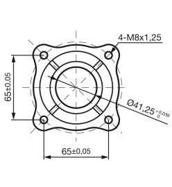 Moteur à essence 6,5 CH 4,8 kW Noir