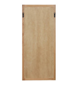 Miroir 50x140 cm Bois de chêne massif