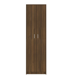 Garde-robe couloir Chêne marron 55x25x189 cm Bois d'ingénierie