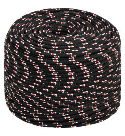 Corde de bateau Noir 8 mm 25 m Polypropylène