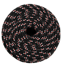 Corde de bateau Noir 8 mm 25 m Polypropylène