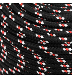 Corde de bateau Noir 8 mm 25 m Polypropylène