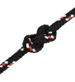 Corde de bateau Noir 8 mm 25 m Polypropylène