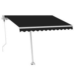 Auvent automatique sur pied 300x250 cm Anthracite