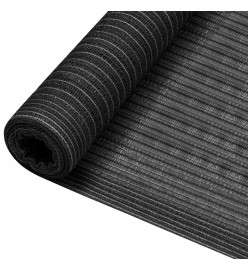 Filet brise-vue Anthracite 3,6x25 m PEHD 150 g/m²