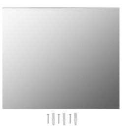 Miroir sans cadre 80x60 cm Verre