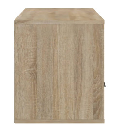 Meuble TV Chêne sonoma 100x35x40 cm Bois d'ingénierie