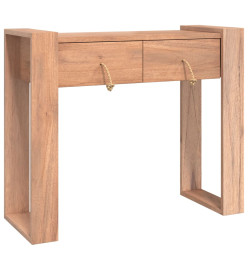 Table console 90x35x75 cm Bois de teck solide