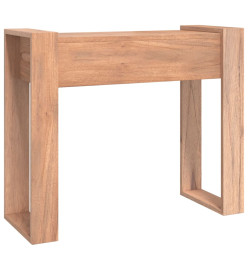 Table console 90x35x75 cm Bois de teck solide