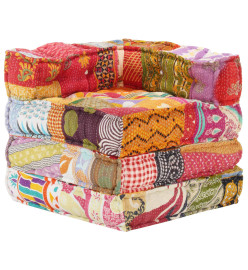 Pouf modulaire Patchwork Tissu