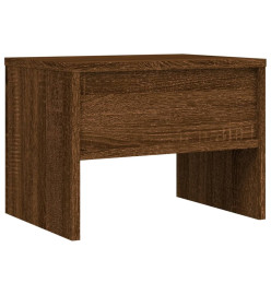 Table de chevet Chêne marron 40x30x30 cm Bois d'ingénierie