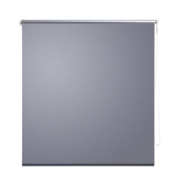 Store enrouleur occultant gris 60 x 120 cm